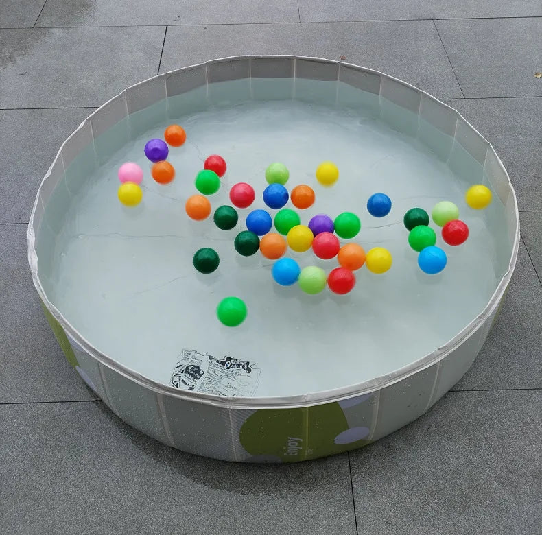 Foldable Dog Pool for Summer Fun