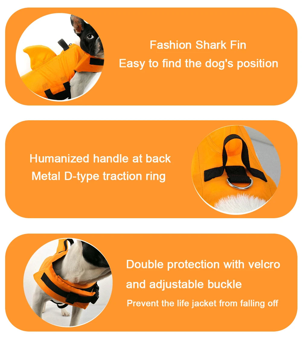 Dog Life Vest for Water Safety