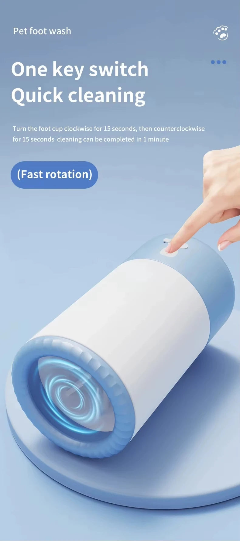 Automatic Paw Washer